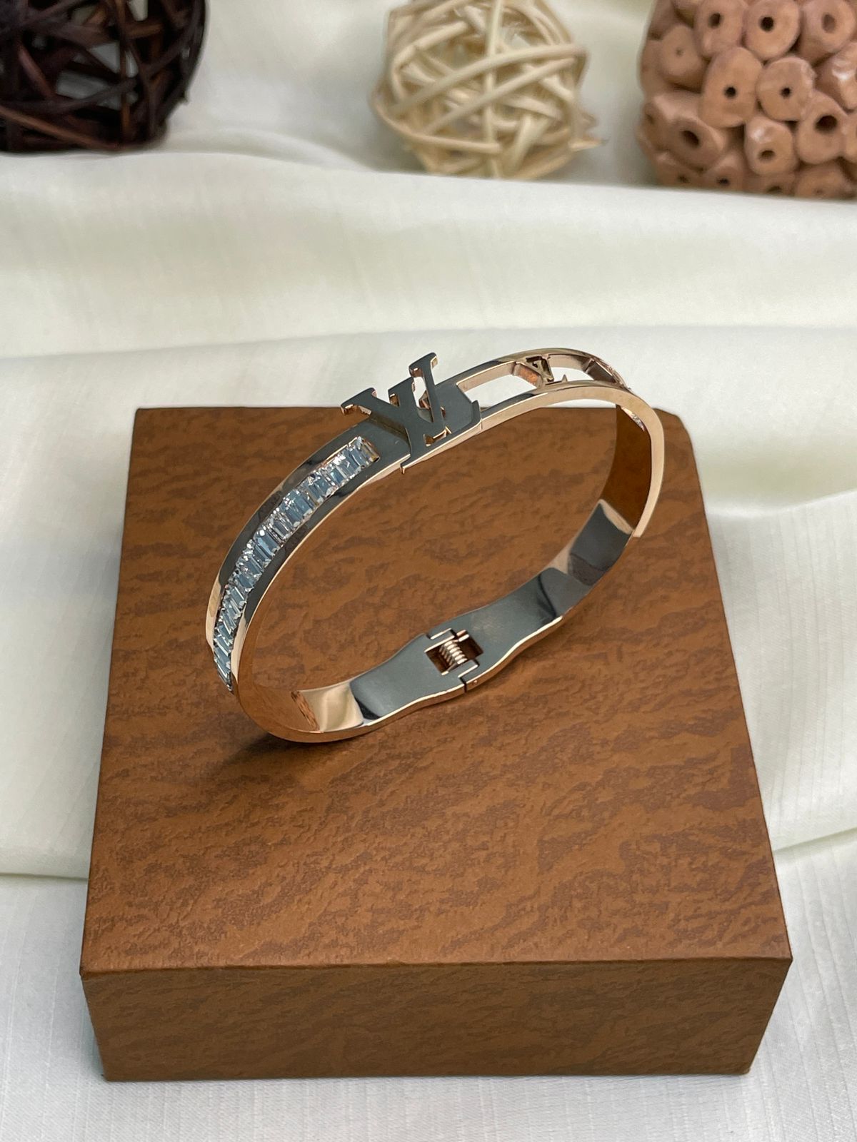 Louis Vuitton Silver Lockit X Doudou Louis Bracelet, Recycled SiLVer And  Organic Cotton Cord #bracelet #fashion #like #dubai_shopping… | Instagram